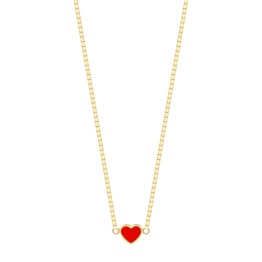 AMARE RED CHIP NECKLACE