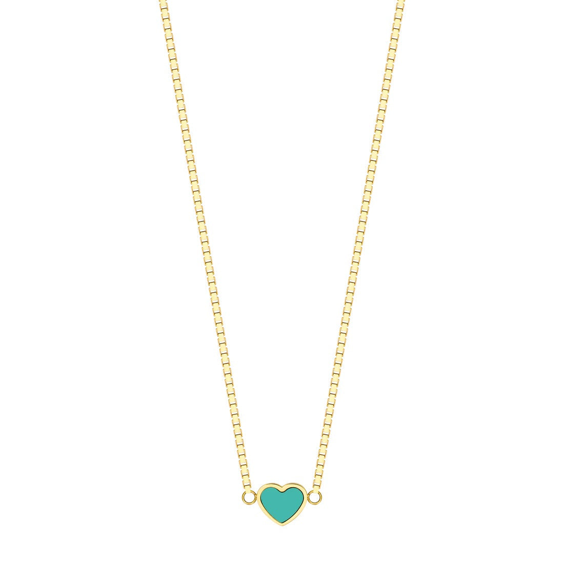 AMARE TURQUOISE CHIP NECKLACE
