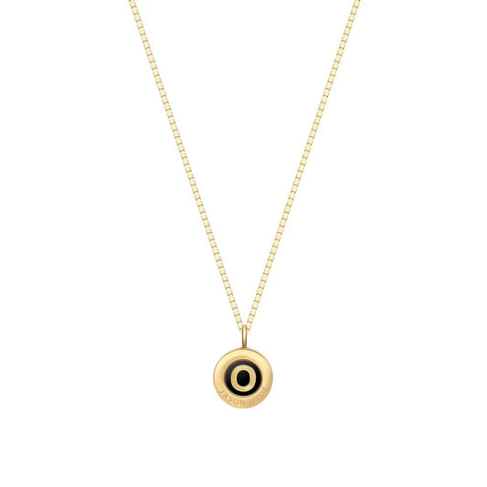 OCEAN BLACK CHIP NECKLACE