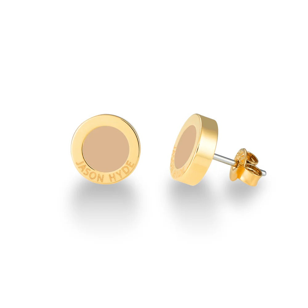 OCEAN BEIGE CHIP EARINGS
