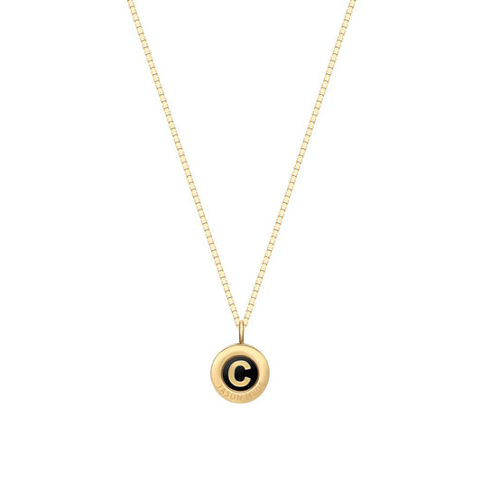 OCEAN BLACK CHIP NECKLACE