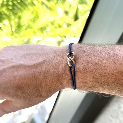BRACELET SAYNA NAVY CORD