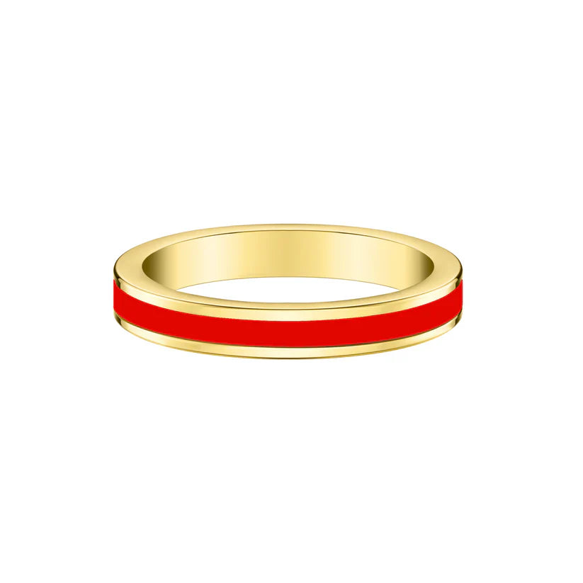 WEWA SINGLE RED CHIP RING