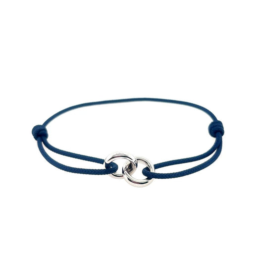 BRACELET SAYNA NAVY CORD