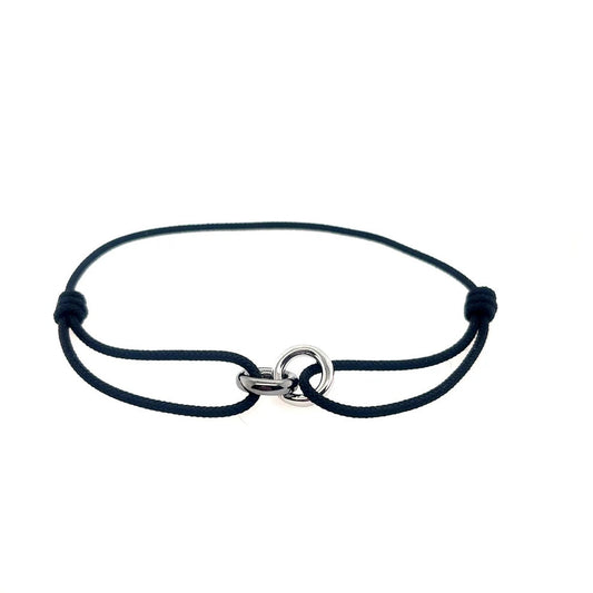 BRACELET SAYNA BLACK CORD