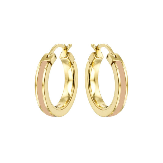 WEWA SINGLE BEIGE HOOPS