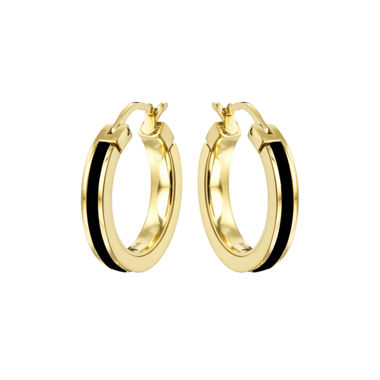 WEWA SINGLE BLACK HOOPS