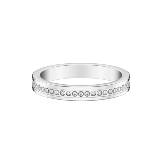 WEWA RING SINGLE PAVE SILVER