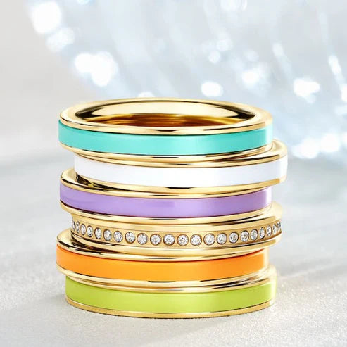 WEWA SINGLE ZIRCONIA PAVE RING