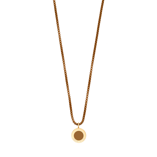 OCEAN NUTSHELL CHAIN NUTSHELL CHIP NECKLACE