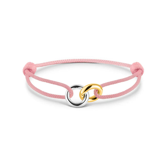 BRACELET SAYNA PINK CORD